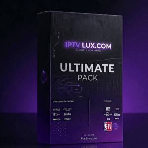 IPTV LUX: 1 months 2 devices IPTV Subscription – 4K Streaming & Instant Access