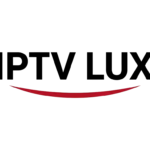 IPTV LUX logo. High-quality streaming and entertainment services.