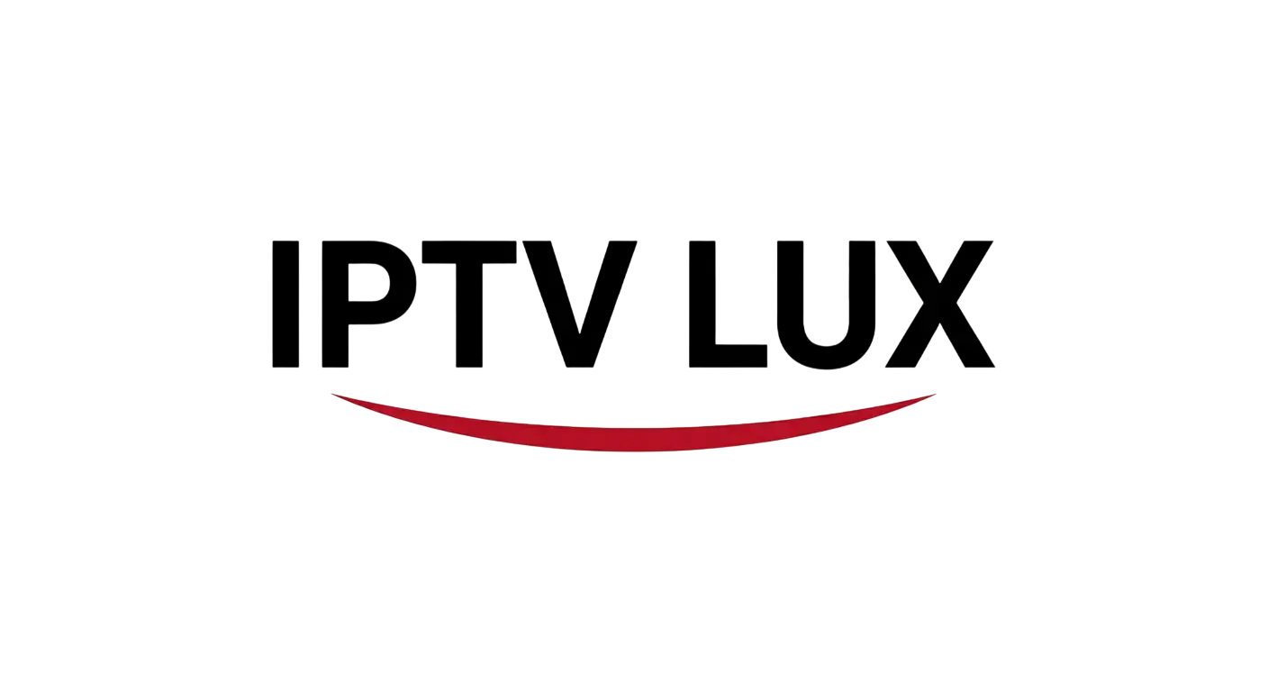 IPTV LUX logo. High-quality streaming and entertainment services.